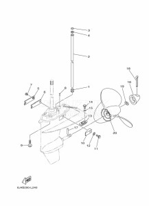 E40GMHL drawing LOWER-CASING-x-DRIVE-4