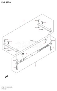 DF175T From 17502F-310001 (E01 E40)  2013 drawing OPT:TIE ROD