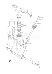 Outboard DF 60 drawing Trim Cylinder