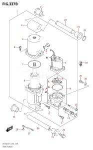 DF115AZ From 11503Z-810001 (E11 E40)  2018 drawing TRIM CYLINDER (DF115AT:E40,DF115AZ:E40)