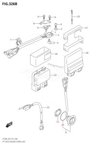 DF150AZ From 15003Z-910001 (E03)  2019 drawing PTT SWITCH /​ ENGINE CONTROL UNIT (DF175AT,DF175AZ)