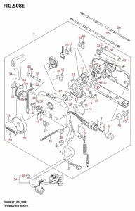 DF40A From 04003F-210001 (E01)  2012 drawing OPT:REMOTE CONTROL (DF60A:E40)