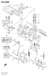 DF9.9 From 00992F-680001 (P01)  2006 drawing SWIVEL BRACKET (K5,K6,K7,K8,K9,K10,011)