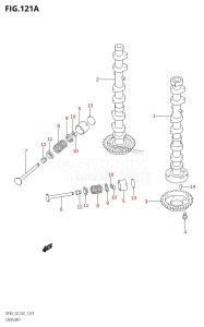 DF40 From 04001F-031001 (E11)  2013 drawing CAMSHAFT