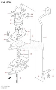 DF5 From 00501F-680001 (P01)  2006 drawing WATER PUMP (K5,K6,K7,K8,K9,K10,011)