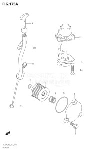 00995F-310001 (2013) 9.9hp P03-U.S.A (DF9.9B  DF9.9BR) DF9.9B drawing OIL PUMP