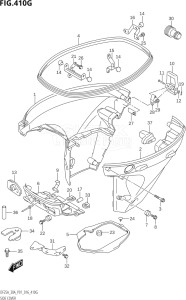 02504F-610001 (2016) 25hp P01-Gen. Export 1 (DF25A  DF25AR  DF25AT  DF25ATH) DF25A drawing SIDE COVER (DF30AT:P01)