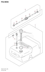 DF8A From 00801F-110001 (P01)  2011 drawing OPT:FUEL TANK