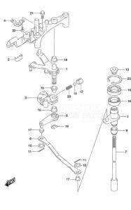 Outboard DF 225 drawing Clutch Shaft