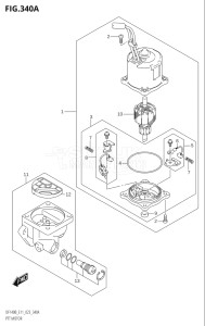 11506Z-240001 (2022) 115hp E11 E40-Gen. Export 1-and 2 (DF115BZ  DF115BZ) DF115BZ drawing PTT MOTOR (DF140BT,DF140BZ)