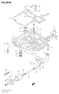 DF140 From 14001F-980001 (E03)  2009 drawing ENGINE HOLDER (K6,K7,K8,K9,K10,011)