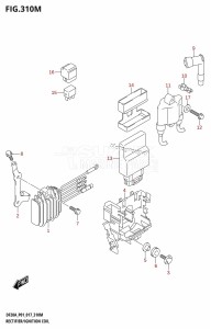 DF20A From 02002F-710001 (P01 P40)  2017 drawing RECTIFIER /​ IGNITION COIL (DF20ATH:P01)