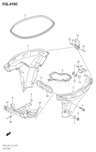 01504F-310001 (2013) 15hp P01-Gen. Export 1 (DF15A  DF15A    DF15AR  DF15AR    DF15AT) DF15A drawing SIDE COVER (DF15A:P01)