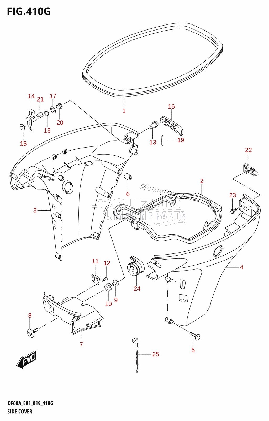 SIDE COVER (DF60AVT:E01,DF60AVT:E40,DF60AVTH:E01,DF60AVTH:E40)