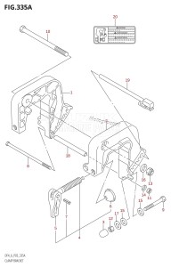 DF6 From 00601F-680001 (P03)  2006 drawing CLAMP BRACKET