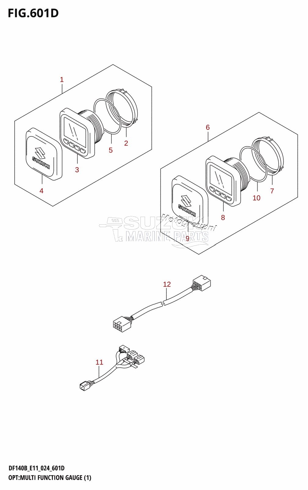 OPT:MULTI FUNCTION GAUGE (1) (E40)