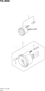 05003F-310001 (2013) 50hp E01-Gen. Export 1 (DF50A  DF50ATH) DF50A drawing METER (DF40A:E01)