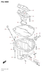 DF225T From 22503F-610001 (E03)  2016 drawing OIL PAN (DF225Z:E03)