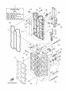 FL115AETX drawing CYLINDER--CRANKCASE-2