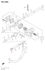 DF6 From 00602F-210001 (P01)  2012 drawing FUEL PUMP (DF6:P01)