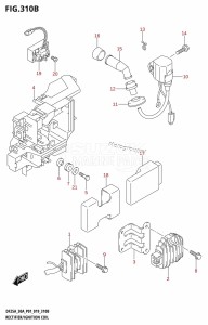 DF30A From 03003F-810001 (P01 P40)  2018 drawing RECTIFIER /​ IGNITION COIL (DF25AR,DF25AT,DF25ATH)