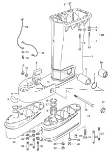 DT85QH From 8501-751001 ()  1997 drawing DRIVESHAFT HOUSING (WT,WQ,WHQ,MQ,QH)