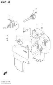 22503Z-610001 (2016) 225hp E01 E40-Gen. Export 1 - Costa Rica (DF225Z) DF225Z drawing RECTIFIER / IGNITION COIL