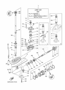 E25BMHL drawing LOWER-CASING-x-DRIVE-1