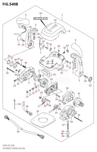 DF300 From 30002F-010001 (E03)  2010 drawing OPT:REMOTE CONTROL ASSY DUAL (K8,K9,K10,011)