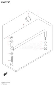 05003F-610001 (2016) 50hp E01-Gen. Export 1 (DF50A  DF50ATH) DF50A drawing OPT:DRAG LINK (DF50ATH:E01)