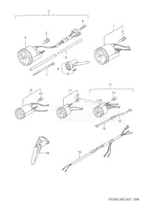 DT25C From 02507-010001 ()  1990 drawing OPTIONAL : METER