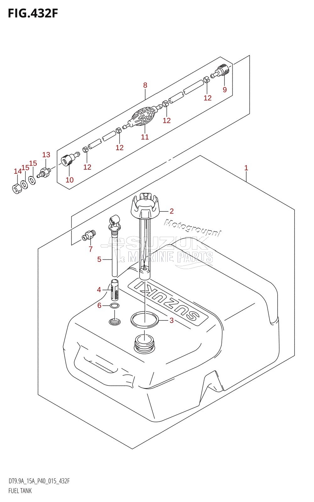 FUEL TANK (DT15A:P36)