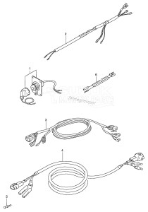 DT65 From 06502-751001 ()  1997 drawing OPT : HARNESS