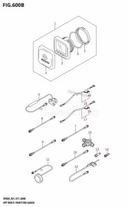 DF50A From 05003F-710001 (E01)  2017 drawing OPT:MULTI FUNCTION GAUGE (DF40AQH:E01)