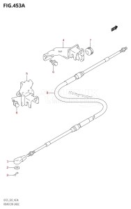 DF25 From 02503F-110001 (E03)  2011 drawing REMOCON CABLE (DF25R)