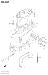 17501Z-680001 (2006) 175hp E03-USA (DF175ZK6) DF175Z drawing DRIVE SHAFT HOUSING