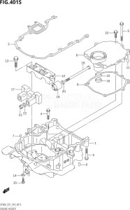 05004F-410001 (2014) 50hp E01-Gen. Export 1 (DF50AVT  DF50AVTH) DF50A drawing ENGINE HOLDER (DF60AVT:E40)