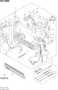 06001F-371001 (2003) 60hp E03-USA (DF60TK3) DF60 drawing OPT:REMOTE CONTROL (W,X,Y,K1,K2,K3)