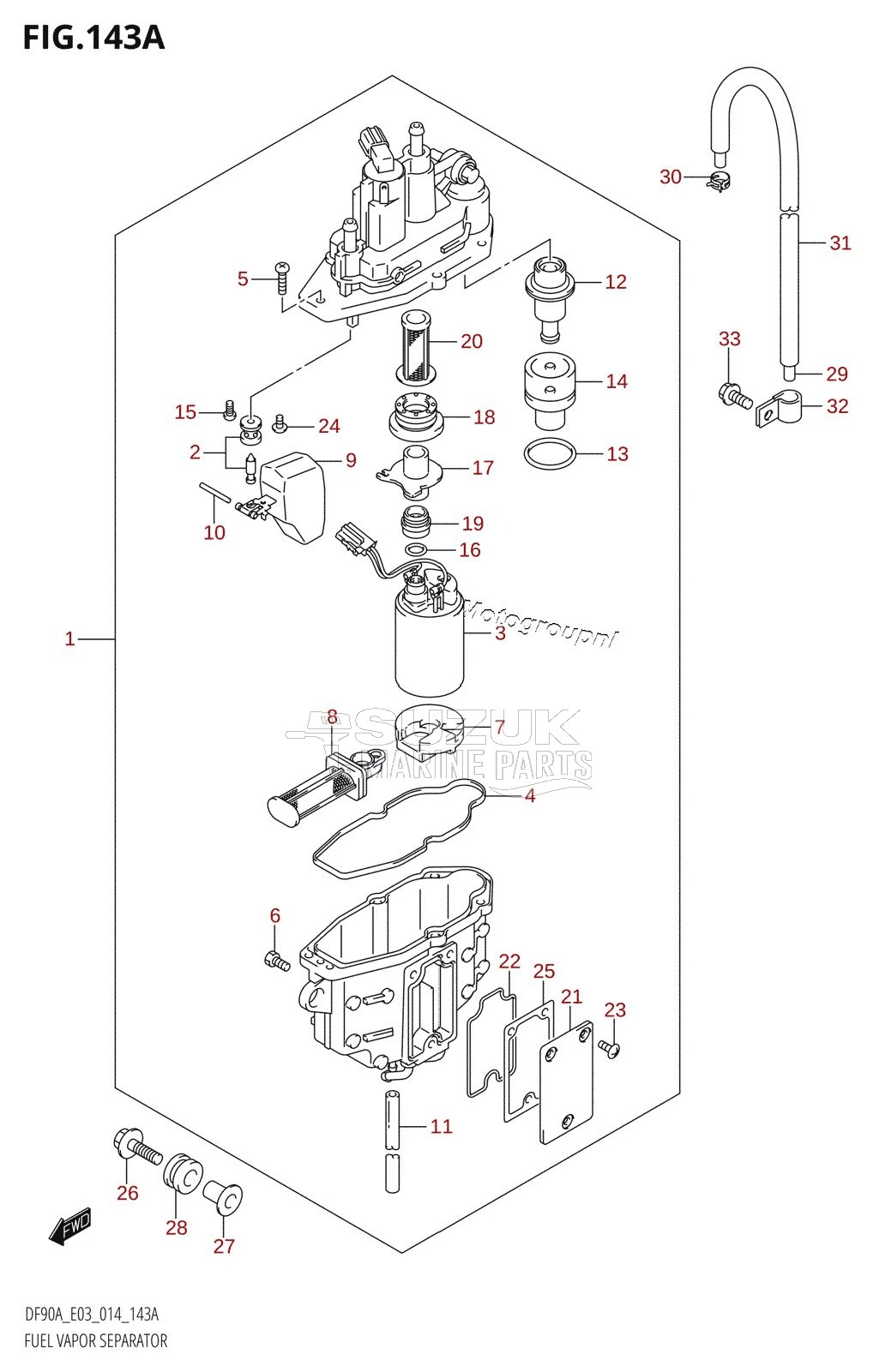 FUEL VAPOR SEPARATOR