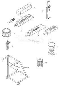 DT75T From 07501-461001 ()  1994 drawing OPTIONAL