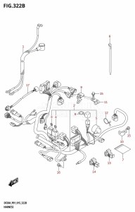 DF9.9B From 00995F-510001 (P01)  2005 drawing HARNESS (DF9.9BR:P01)