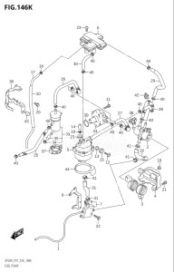 00995F-610001 (2016) 9.9hp P01-Gen. Export 1 (DF9.9B  DF9.9BR  DF9.9BT) DF9.9B drawing FUEL PUMP (DF20AR:P01)