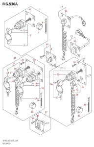 DF140A From 14003F-310001 (E01 E40)  2013 drawing OPT:SWITCH