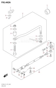 DF100A From 10003F-040001 (E11)  2020 drawing DRAG LINK