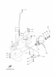 F50DETL drawing LOWER-CASING-x-DRIVE-2