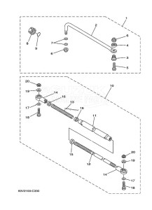 LF150TXR-2009 drawing STEERING-ATTACHMENT