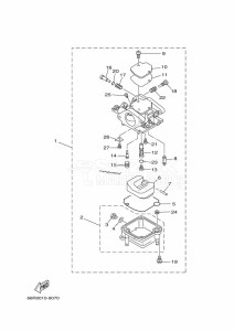 FT9-9D drawing CARBURETOR