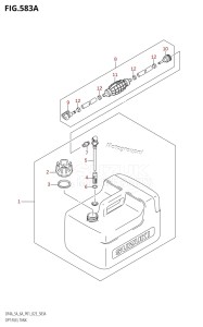 DF6A From 00603F-340001 (P01)  2023 drawing OPT:FUEL TANK (DF5A,DF6A)