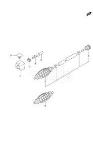 Outboard DF 50A drawing Fuel Hose