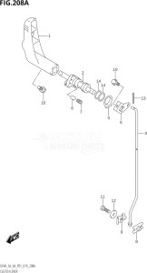 00503F-910001 (2019) 5hp P01-Gen. Export 1 (DF5A) DF5A drawing CLUTCH LEVER